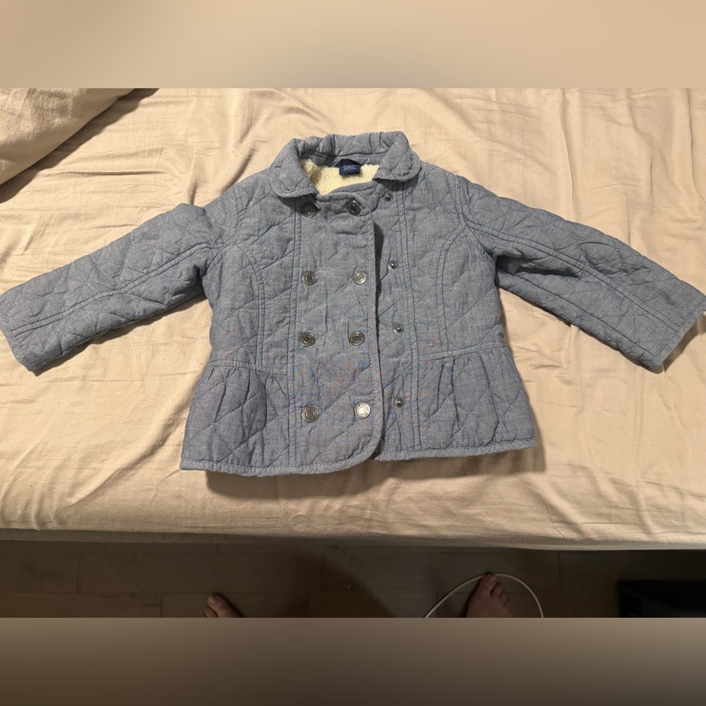 Gap kids Quilted Jacket in Gray